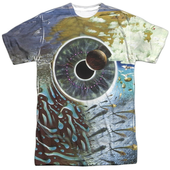 Pink Floyd Men's Pulse Sublimation T-shirt White