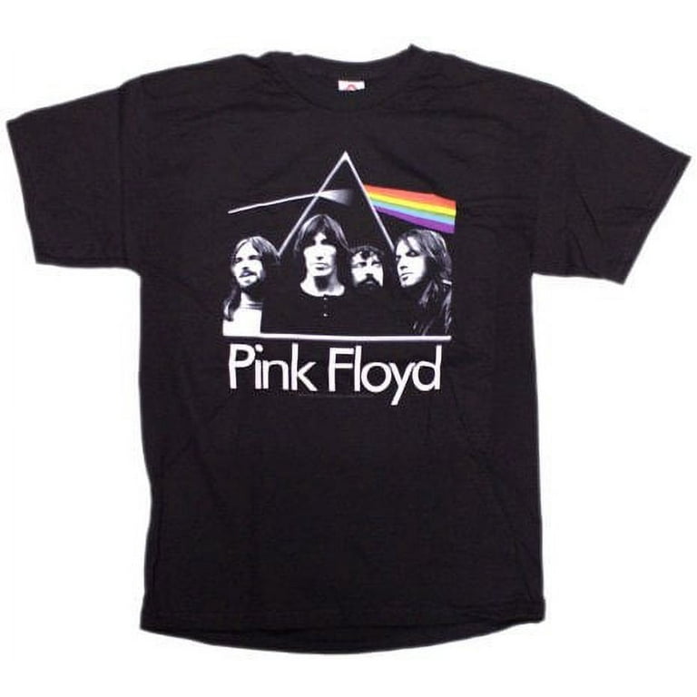 Pink Floyd Men's The Dark W/ Band T-shirt Black