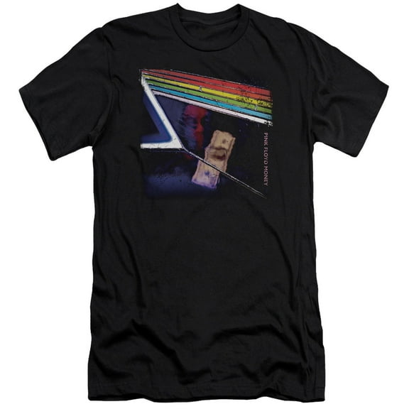 Pink Floyd Money Premium Adult 30/1 T-Shirt Black