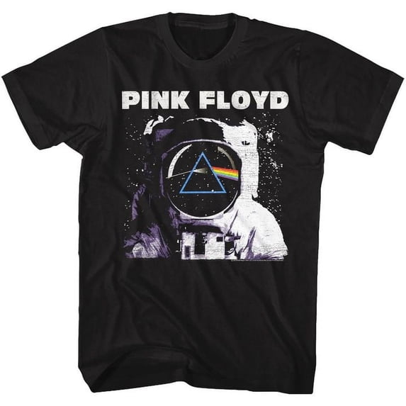Pink Floyd Moon Black Adult T-Shirt 2Xlt
