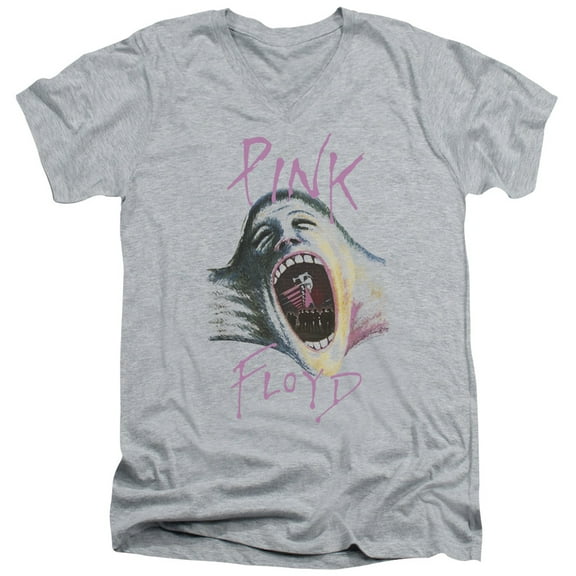 Pink Floyd - Mouth The Wall - Slim Fit V Neck Shirt - Small