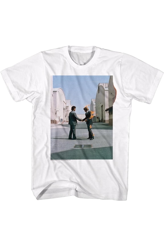 Pink Floyd Music Fireguy Adult Short Sleeve T Shirt