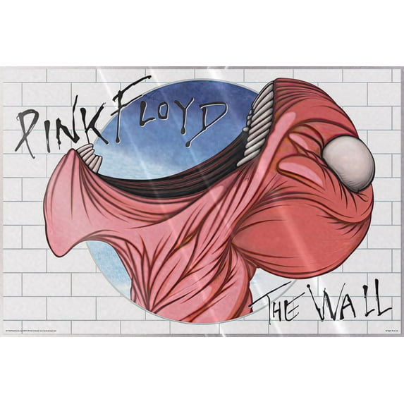 Pink Floyd - Music Movie Poster (The Wall - Mouth) (Size: 36" x 24") (Laminated Poster)