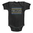 thumbnail image 1 of Pink Floyd Music Pink Floyd Rainbows Infant Short Sleeve Heather Bodysuit, 1 of 2