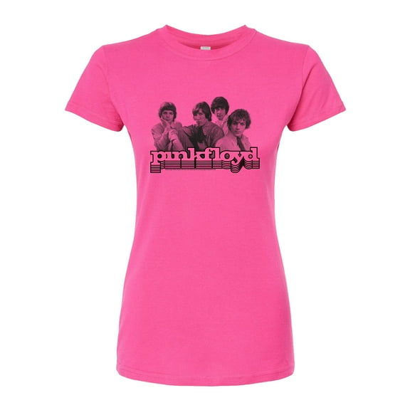 Pink Floyd - Photo Repeated - Juniors Fitted Graphic T-Shirt