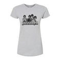 thumbnail image 1 of Pink Floyd - Photo Repeated - Juniors Fitted Graphic T-Shirt, 1 of 5