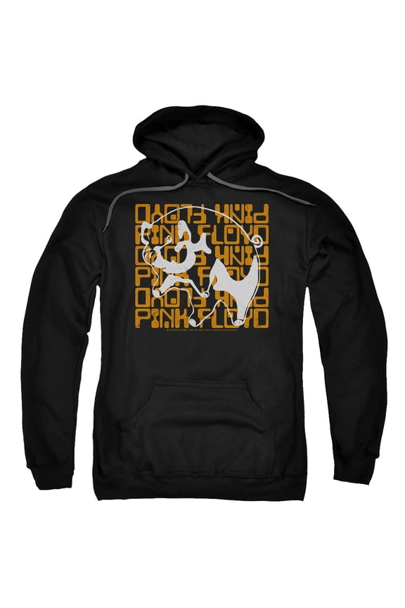 Pink Floyd Pig Adult Pullover Hoodie Sweatshirt Black