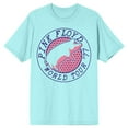 thumbnail image 1 of Pink Floyd Pig World Tour '77 Men's Celadon T-shirt-Large, 1 of 3