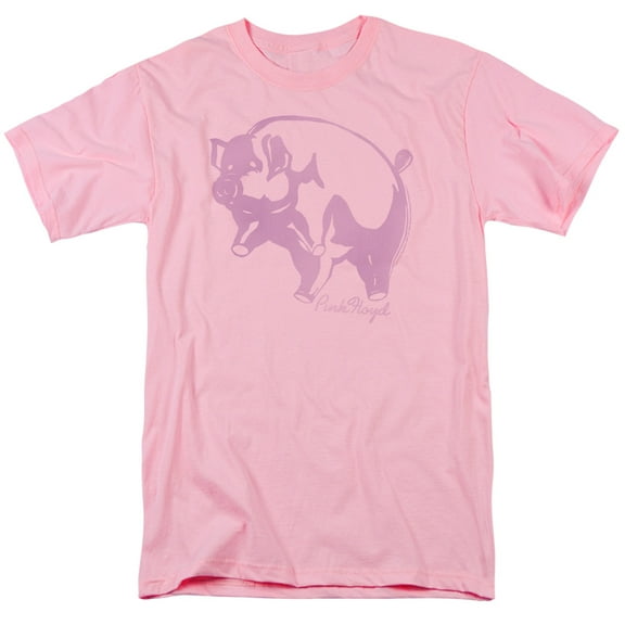 Pink Floyd Pink Animal Adult 18/1 T-Shirt Pink