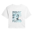 thumbnail image 1 of Pink Floyd - Pink Floyd Cloud Man - Juniors Cropped Short Sleeve Graphic T-Shirt, 1 of 4