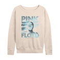 thumbnail image 1 of Pink Floyd - Pink Floyd Cloud Man Lightweight French Terry Wide Neck Long Sleeve Graphic Shirt, 1 of 4