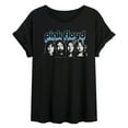 thumbnail image 1 of Pink Floyd - Pink Floyd Retro Band - Women's Oversized Graphic T-Shirt, 1 of 4