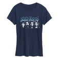 thumbnail image 1 of Pink Floyd - Pink Floyd Retro Band - Women's Short Sleeve Graphic T-Shirt, 1 of 4