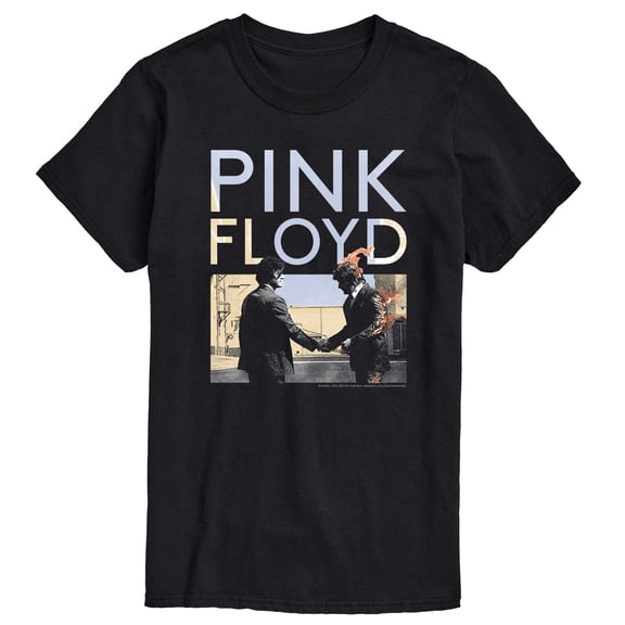 Pink Floyd - Pink Floyd WYWH Handshake Fire - Men's Short Sleeve Graphic T-Shirt