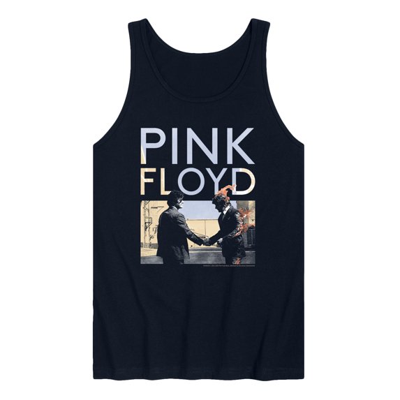 Pink Floyd - Pink Floyd WYWH Handshake Fire - Men's Sleeveless Graphic Tank