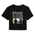thumbnail image 1 of Pink Floyd - Pink Floyd Wywh Handshake Fire - Juniors Cropped Short Sleeve Graphic T-Shirt, 1 of 4