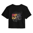 thumbnail image 1 of Pink Floyd - Pink Floyd Wywh Handshake Cropped Graphic T-Shirt, 1 of 4