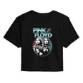thumbnail image 1 of Pink Floyd - Pink Floyd Wywh Photos Textured - Juniors Cropped Short Sleeve Graphic T-Shirt, 1 of 4