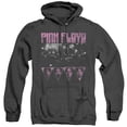thumbnail image 1 of Pink Floyd Pink Four Adult Heather Hoodie Sweatshirt Black, 1 of 1