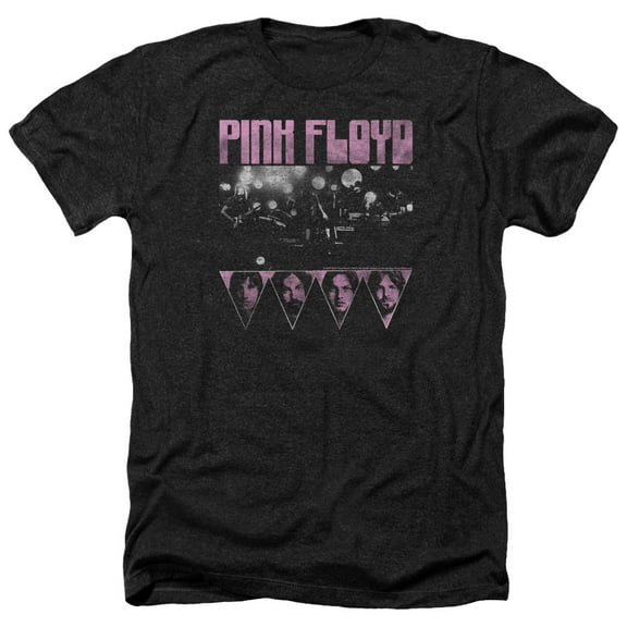 Pink Floyd - Pink Four - Heather Short Sleeve Shirt - Small