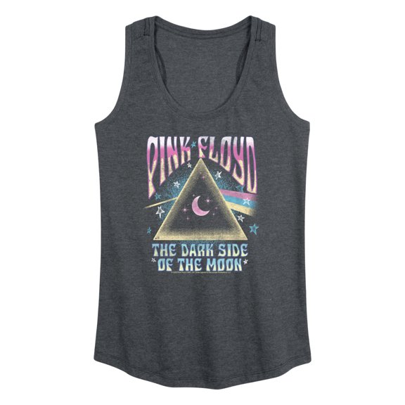 Pink Floyd - Pink Moon - Women's Racerback Graphic Tank