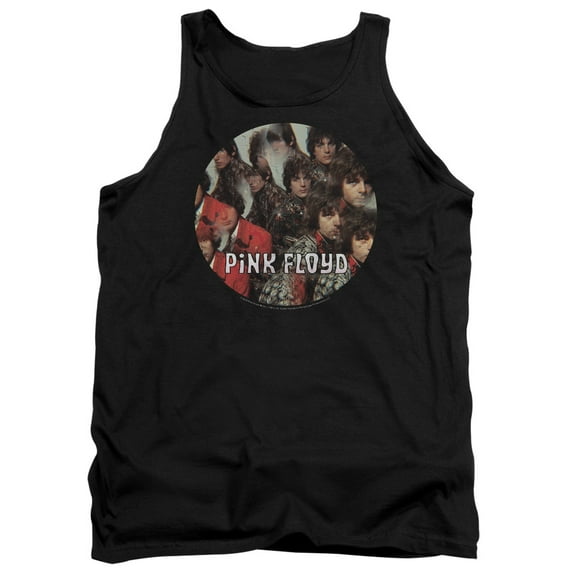 Pink Floyd Piper Adult Tank Top Black
