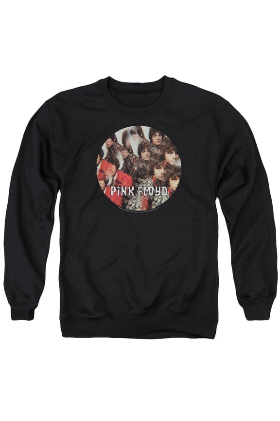 Pink Floyd Piper Adult Crewneck Sweatshirt Black