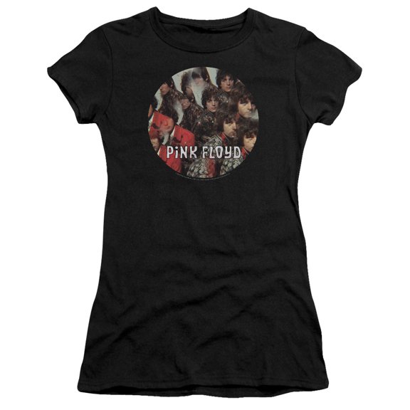 Pink Floyd - Piper - Juniors Teen Girls Cap Sleeve Shirt - X-Large