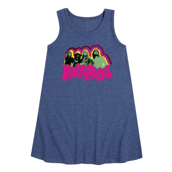 Pink Floyd Poster - Toddler and Youth Girls A-line Dress