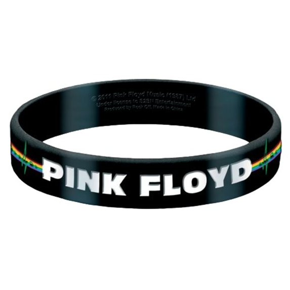 Pink Floyd Pulse Rubber Logo Wristband