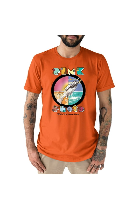 - Robot Handshake - Men's Short Sleeve Graphic T-Shirt