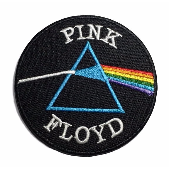 Pink Floyd Rock Band 3 Inch Wide Iron on Patch