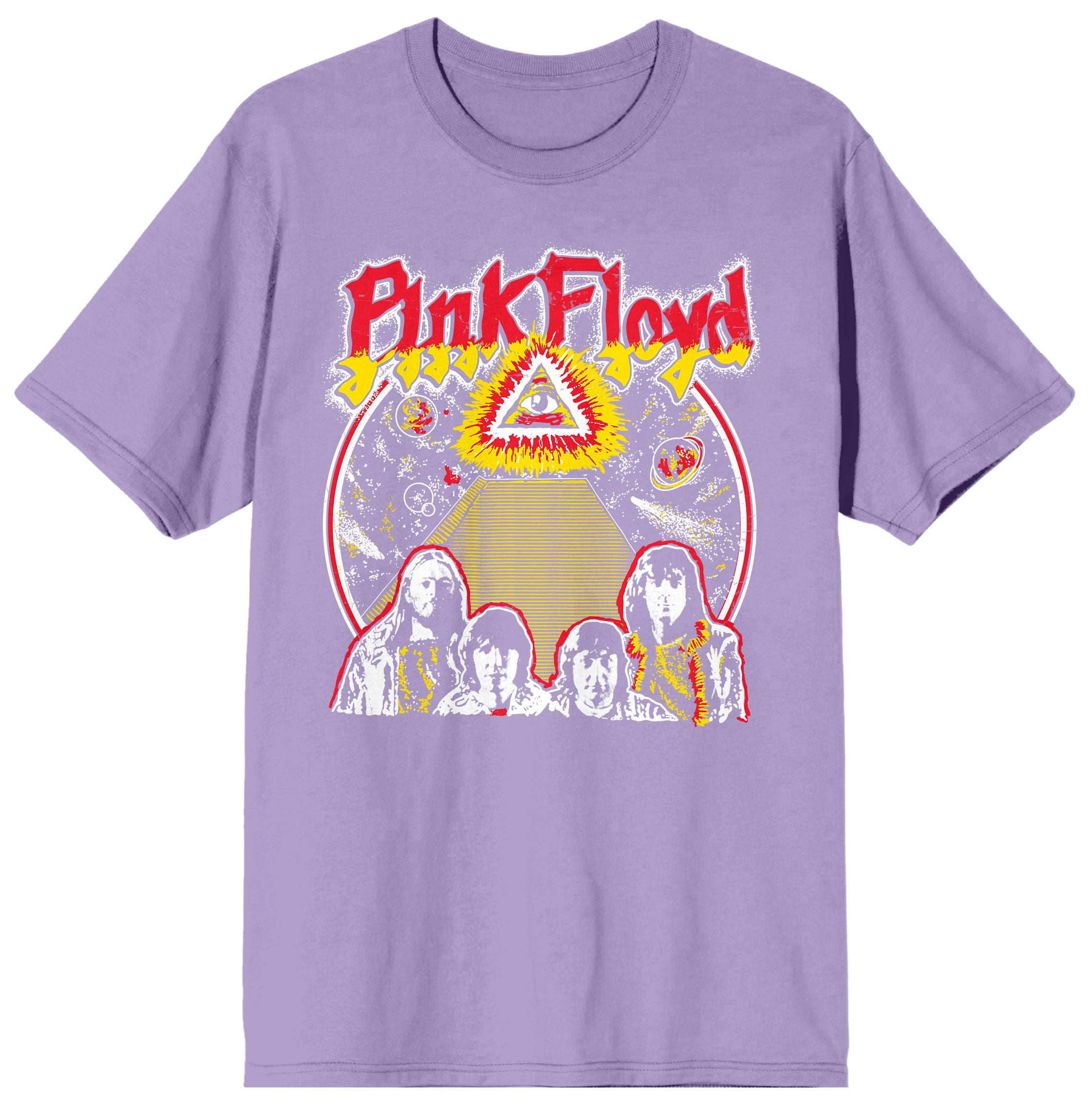 Pink Floyd Rock Band Cosmic Lavender Graphic Tee Shirt -XL