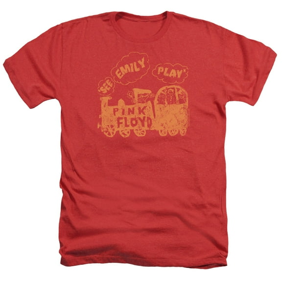 Pink Floyd - See Emily Play - Heather Short Sleeve Shirt - Small