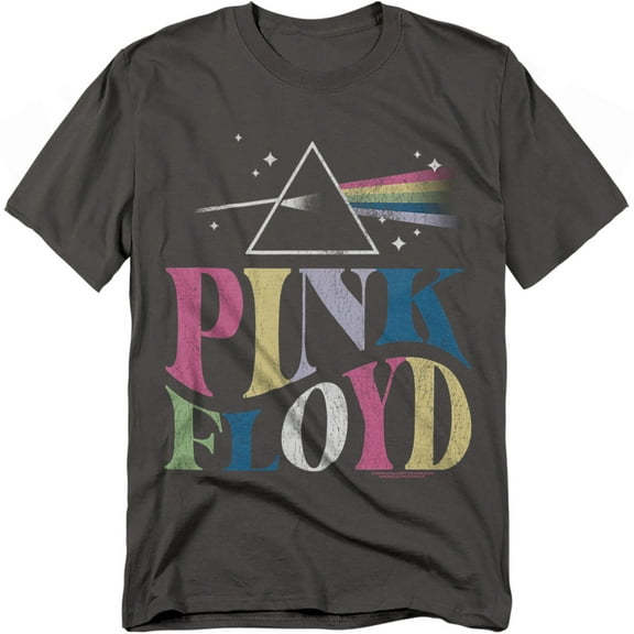 Pink Floyd T-Shirt Colorful Dark Side Of The Moon Unisex Graphic Tee for Men & Women