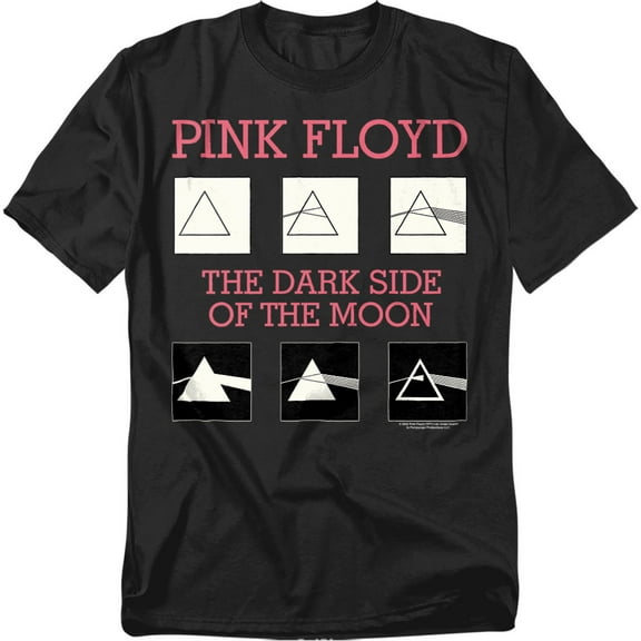 Pink Floyd T-Shirt Dark Side Of The Moon Superb Album Unisex Graphic Tee for Men & Women