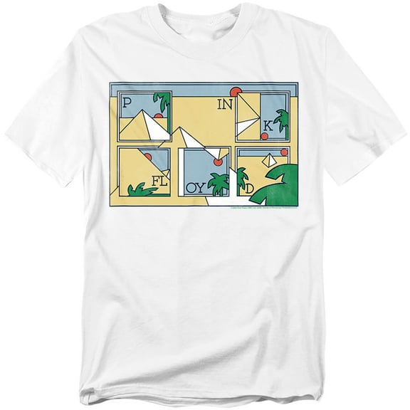 Pink Floyd T-Shirt Pyramids Unisex Graphic Tee for Men & Women