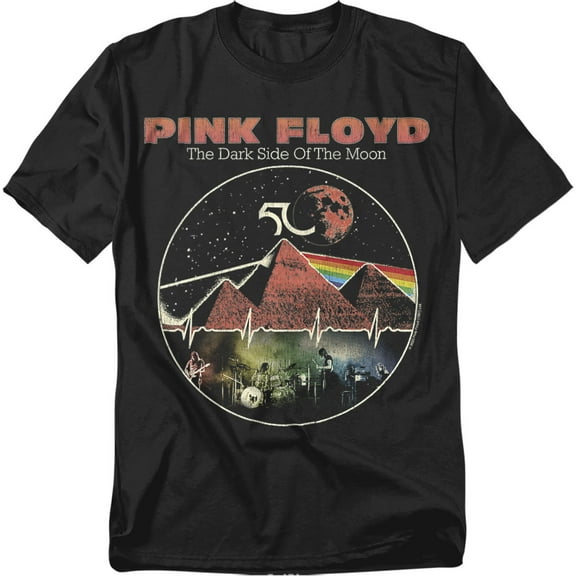 Pink Floyd T-Shirt Vintage Pyramids Unisex Graphic Tee For Men & Women