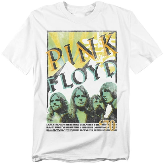 Pink Floyd T-Shirt World Tour 1970 Unisex Graphic Tee for Men & Women