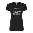 thumbnail image 1 of Pink Floyd - The Dark Side Of The Moon Hand Drawn Black Only - Juniors Fitted Graphic T-Shirt, 1 of 5