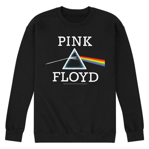 Pink Floyd - The Dark Side Of The Moon Hand Drawn - Men's Crew Neck Fleece Pullover