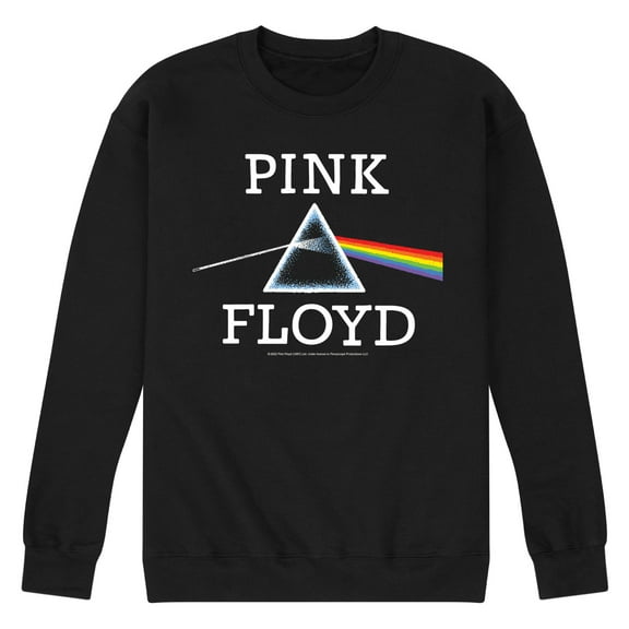 Pink Floyd - The Dark Side Of The Moon Hand Drawn - Men's Crew Neck Fleece Pullover