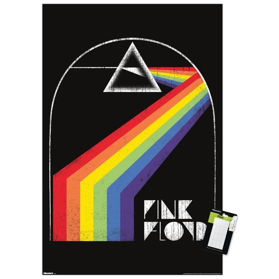 Pink Floyd - The Dark Side Of The Moon Illustration Variant Wall Poster, 22.375" x 34"