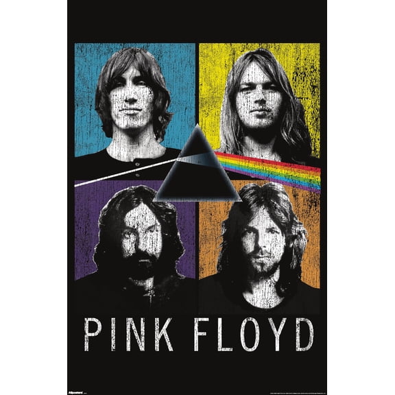 Pink Floyd - The Dark Side Of The Moon Quad Wall Poster, 14.725" x 22.375"