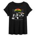 thumbnail image 1 of Pink Floyd - The Dark Side Of The Moon With Band - Juniors Ideal Flowy Muscle T-Shirt, 1 of 5