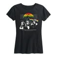 thumbnail image 1 of Pink Floyd - The Dark Side Of The Moon With Band - Women's Short Sleeve Graphic T-Shirt, 1 of 5