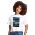 thumbnail image 1 of Pink Floyd - The Division Bell Grid - Juniors Cropped Cotton Blend T-Shirt, 1 of 5