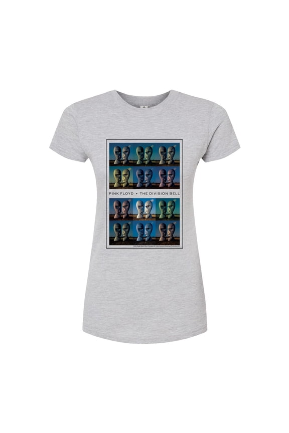 - The Division Bell Grid - Juniors Fitted Graphic T-Shirt