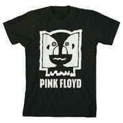 Pink Floyd The Division Bell Icon Youth Black Short Sleeve Crew Neck Graphic Tee-XL