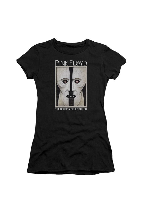 Pink Floyd The Division Bell Junior Women's T-Shirt Sheer Black